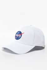 Czapka z daszkiem Alpha Industries NASA CAP 09 WHITE