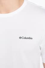 Koszulka Columbia North Cascades Short Sleeve Tee 041 WHITE