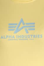 Bluza Alpha Industries NEW BASIC SWEATER WMN 495 PASTEL YELLOW
