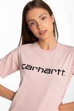 Koszulka Carhartt WIP W' S/S Script T-Shirt I028442-0F590 PINK