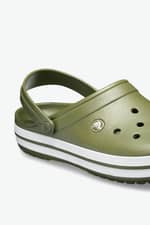 Klapki Crocs Crocband Army Green/White 11016-37P