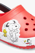 Klapki Crocs CROCSY SNOOPY WOODSTOCK CLOG KIDS FLAME 206176-8C1