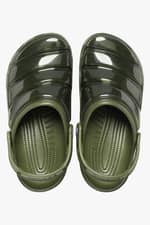 Klapki Crocs CLASSIC NEO PUFF CLOG 206624-309 ARMY GREEN