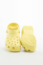 Klapki Crocs CLASSIC PLATFORM CLOG WOMEN  BANANA 206750-7HD
