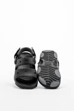Klapki Crocs CLASSIC ALL-TERRAIN SANDAL KIDS BLACK 207707-001