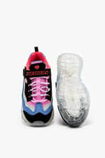 Sneakers Skechers dziecięce Slights Ice D'lites 20401L-BPPR