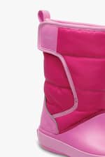 śniegowce Crocs LODGE POINT SNOW BOOT K 204660-6LR CANDY PINK/PARTY PINK