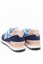 Sneakers New Balance WL574WND BLUE WITH SALMON