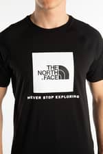 Koszulka The North Face RAG RED BOX TEE KY4 TNF BLACK/TNF WHITE
