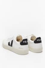 Sneakers Veja CAMPO CHROMEFREE EXTRA-WHITE_BLACK CP051537A