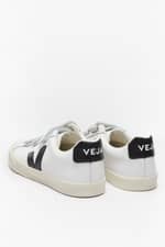 Sneakers Veja SNEAKERSY 3 LOCK BASTILLE LEATHER EXTRA WHITE BLACK TILAPIA EL020005A
