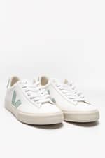 Sneakers Veja SNEAKERSY CAMPO CHROMEFREE EXTRA-WHITE_MATCHA CP052485A
