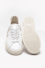 Sneakers Veja SNEAKERSY ESPLAR LOGO LEATHER EXTRA-WHITE_PLATINE EO022490A