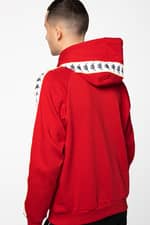 Bluza Kappa HARRO Men Hooded Sweatshirt 308017-1863 RED