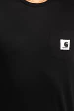 Koszulka Carhartt WIP W' S/S CARRIE POCKET T-SHIRT 8991 BLACK