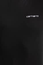 Koszulka Carhartt WIP W' S/S SCRIPT EMBROIDERY T-SHIRT 8990 BLACK/WHITE