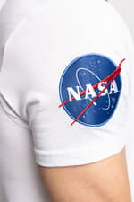 Koszulka Alpha Industries NASA T 09 WHITE