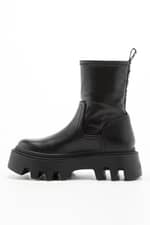 Sneakers Buffalo FLORA SOCKBOOT - VEGAN NAPPA - BLACK 1220021-BLK