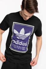Koszulka adidas FILLED LABEL 936 BLACK/COLLEGIATE PURPLE