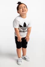 Trainingsanzug adidas Komplet dziecięcy SHORT TEE SET FI8318
