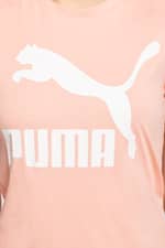 Koszulka Puma Z KRÓTKIM RĘKAWEM Classics Logo Tee Apricot Blush 53007726