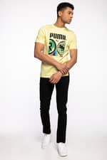 Koszulka Puma Puma PUMA INTL Tee Yellow Pear 59980440