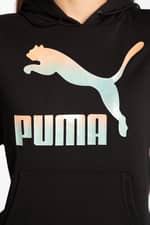Bluza Puma Classics Logo Hoodie Black-Gloa 53007571