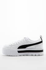 Sneakers Puma Mayze Lth Wn s  White- Black 38198301