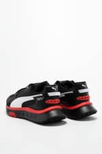 Sneakers Puma SNAKERSY Wild Rider Route Black-Poppy Red 38159701