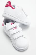 Sneakers adidas STAN SMITH CF I     FTWWHT/FTWWHT/BOPINK