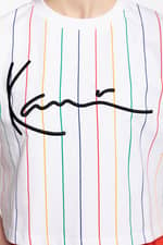 Koszulka Karl Kani KK Signature Pinstripe Tee white 6138995