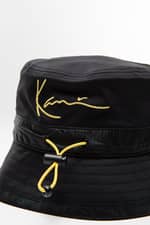 Buckethat Karl Kani CZAPKA BUCKET HAT KK Signature Bucket Hat black 7115079