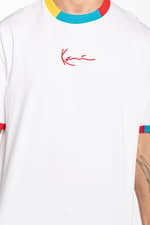 Koszulka Karl Kani Z KRÓTKIM RĘKAWEM KK Small Signature Tee white 6030269