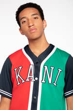 Koszulka Karl Kani College Block Baseball Shirt red 6035459