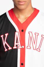 Koszulka Karl Kani Z KRÓTKIM RĘKAWEM College Block Baseball Shirt black 6035460