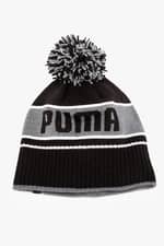 Czapka Puma POM Beanie Black-Dark Gray Hea 02343701