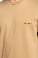 Koszulka Carhartt WIP Z KRÓTKIM RĘKAWEM S/S American Script T-Shirt I029007-7E00