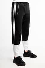 Spodnie adidas SST FLEECE TP       BLACK/WHITE