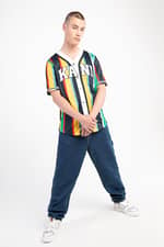 Koszulka Karl Kani Serif Stripe Baseball Shirt multicolor 6033323