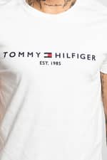 Koszulka Tommy Hilfiger CORE TOMMY LOGO TEE MW0MW11465-118 WHITE