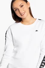 Bluza Kappa HANKA Women Sweatshirt 308004-11-0601 WHITE