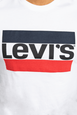 Koszulka Levi's SPORTSWEAR LOGO GRAPHIC 0000 WHITE