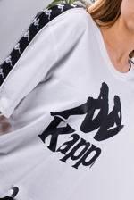 Koszulka Kappa ELIN T-SHIRT 001 WHITE