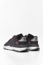 Sneakers adidas NITE JOGGER 137 CORE BLACK/SHOCK RED/SILVER METALLIC