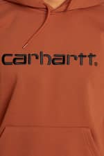 Bluza Carhartt WIP Hooded Carhartt Sweat 093 CINNAMON / BLACK