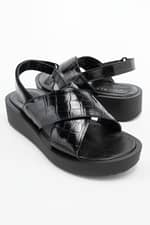 Sandały Charles Footwear Carmen Sandals Black