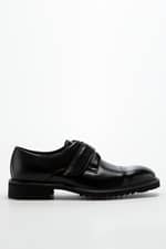 Półbuty Charles Footwear David Zip Derby Shoes Black