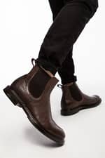 Buty za kostkę Charles Footwear James Boots Dark Brown