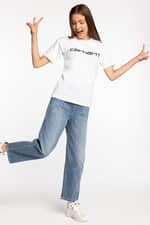 Koszulka Carhartt WIP W' S/S Script T-Shirt I028442-290 WHITE