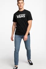 Koszulka Vans CLASSIC Y28 BLACK/WHITE